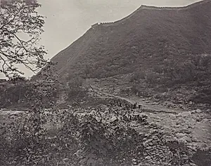 View of the Great Wall, China by John Thomson (Scottish, 1837–1921)