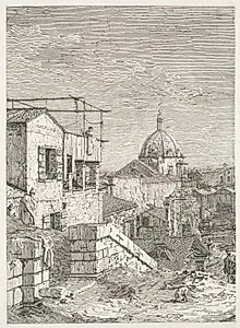 Views:  La Maison a l'inscription by Antonio Canaletto (Italian, 1697–1768)