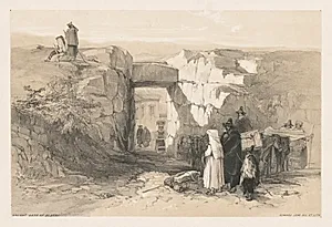 Views of Rome and Its Environs: Ancient Gate of Alatri