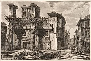 Views of Rome:  Forum of Nerva by Giovanni Battista Piranesi (Italian, 1720–1778)