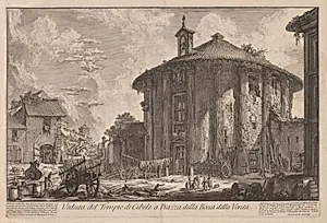 Views of Rome:  The Temple of Portunus (?)