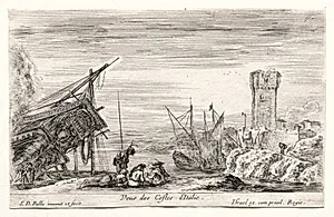 Views of Sea Ports: View of the Italian Coast