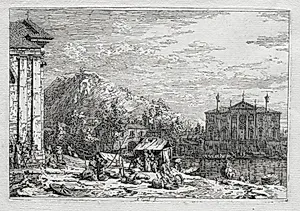 Views of Venice and Environs: A City Beyond a River by Antonio Canaletto (Italian, 1697–1768)