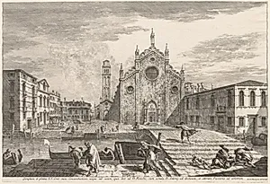 Views of Venice:  Campo dei Frari