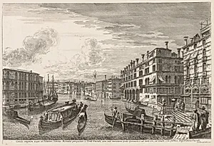 Views of Venice:  Grand Canal by Michele Marieschi (Italian, 1710–1743)