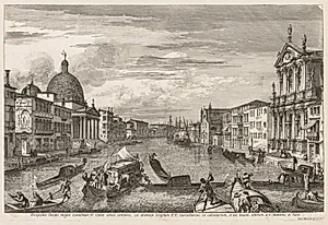 Views of Venice:  Santa Chiara by Michele Marieschi (Italian, 1710–1743)