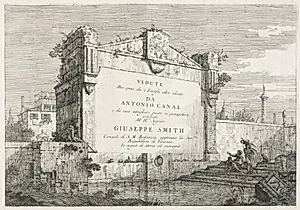 Views: Title Page by Antonio Canaletto (Italian, 1697–1768)