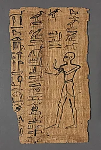 Vignette of the Book of the Dead of Bakenmut by Unknown Artist