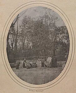 Village Scene (Southern France)