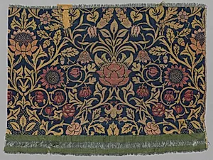 Violet and Columbine by William Morris (British, 1834–1896)