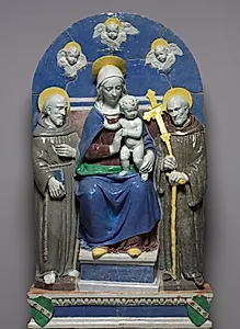 Virgin and Child Enthroned with Saints Francis and Giovanni Gualberto
