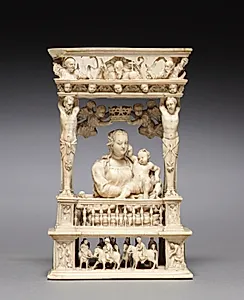 Virgin and Child in an Architectural Frame