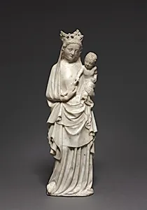 Virgin and Child with a Bird by Unknown Artist