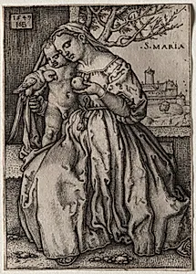 Virgin and Child with Parrot