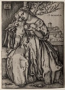 Virgin with the Parrot
