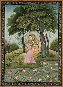 Virhini Nayika, Love-Torn Heroine
 by Unknown Artist