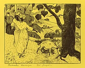 Volpini Suite:  Martinique Pastoral (Pastorales Martinique) by Paul Gauguin (French, 1848–1903)