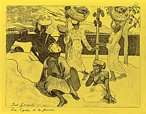 Volpini Suite: The Grasshoppers and the Ants (Les Cigales et les Fourmis) by Paul Gauguin (French, 1848–1903)
