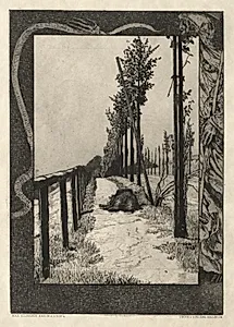 Vom Tode I, (Opus II, 1889) No. 4 by Max Klinger (German, 1857–1920)