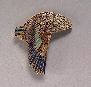 Vulture Headdress Inlay by Unknown Artist
