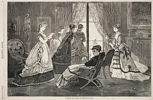 Waiting for Calls on New Year's Day by Winslow Homer (American, 1836–1910)