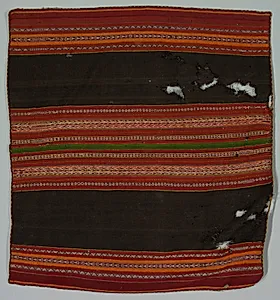 Warp Patterned Cloth by Unknown Artist