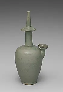 Water Ewer for Rituals (Kundika) with Incised Parrot Design by Unknown Artist