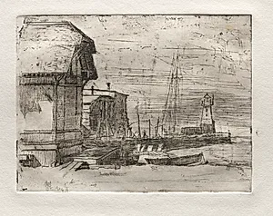 West Pier by Otto H. Bacher (American, 1856–1909)