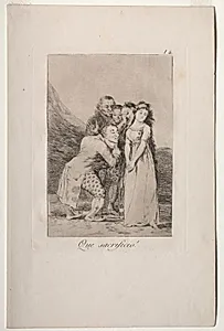 What a Sacrifice!, Plate 14 by Francisco de Goya (Spanish, 1746–1828)