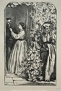 What Came of Killing a Rich Uncle One Christmas Time by Charles Samuel Keene (British, 1823–1891)