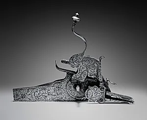 Wheel-Lock from a Hunting Gun by Unknown Artist