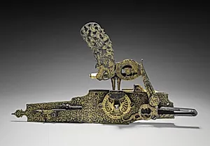 Wheel-Lock from a Hunting Rifle by Unknown Artist