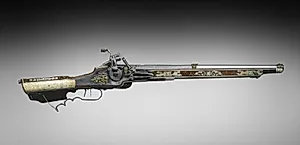 Wheel-Lock Rifle by Unknown Artist