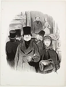 When One's Portrait is Exhibited at the Salon by Honoré Daumier (French, 1808–1879)