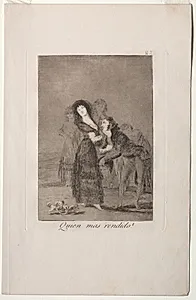 Which of Them is the More Overcome?, Plate 27 by Francisco de Goya (Spanish, 1746–1828)