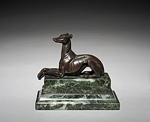 Whippet by Pierre Jules Mène (French, 1810–1879)