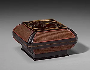 Wickerwork Box by Unknown Artist