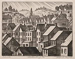Wilkinsburg, Pennsylvania by Alpo S. Tuura (American, 1902–1928)