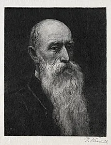 William Morris Hunt by Gustav Kruell (American, 1843–1907)
