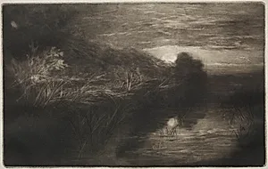 Winchelsea Canal by Francis Seymour Haden (British, 1818–1910)