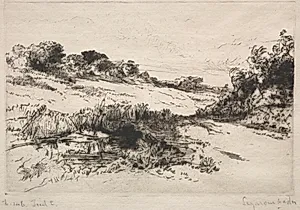 Windmill Hill, No. 1 by Francis Seymour Haden (British, 1818–1910)