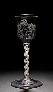 Wine Glass by Unknown Artist