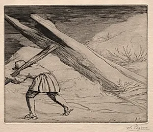 Winter (1st Plate) by Alphonse Legros (French, 1837–1911)