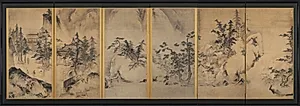 Winter and Spring Landscape