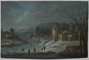 Winter Landscape by Jan Griffier (Dutch, 1648–1718)