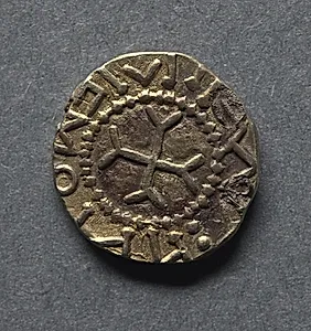 Witmen Tremissis: Cross Fourchée (reverse) by Unknown Artist