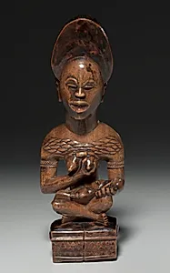 Woman and Child by Unknown Artist