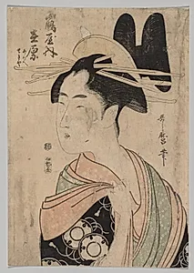 Woman of the Yoshiwara by Kitagawa Utamaro (Japanese, c. 1754–1806)