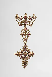 Woman's Costume (Pendant) by Unknown Artist