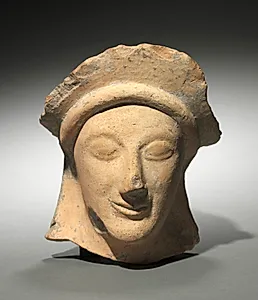 Woman's Head with Crown by Unknown Artist
